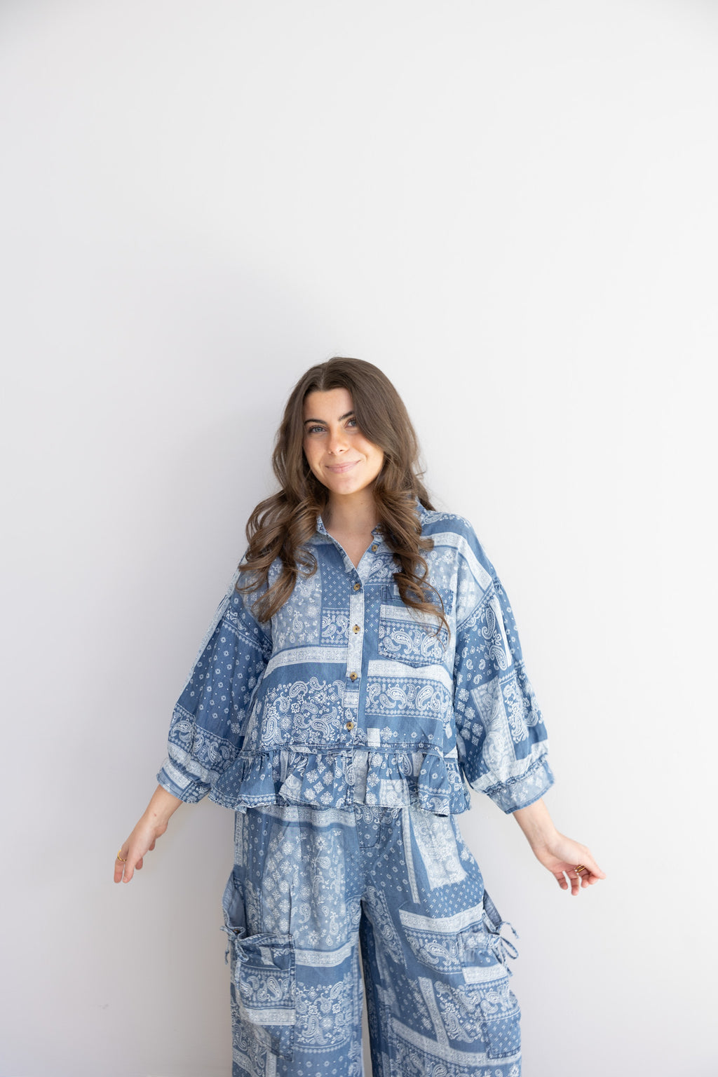 Paisley Patchwork Top