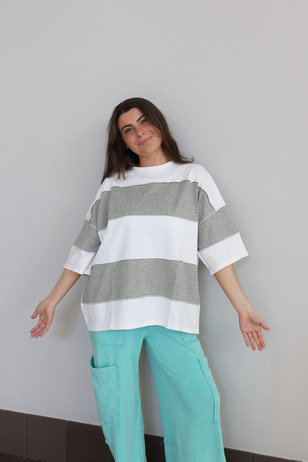 Grey Area Oversized Short Sleeve