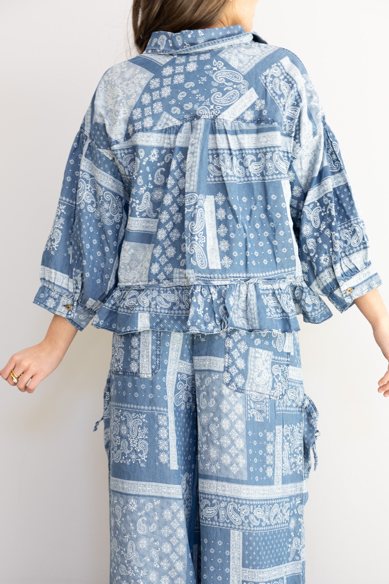 Paisley Patchwork Top