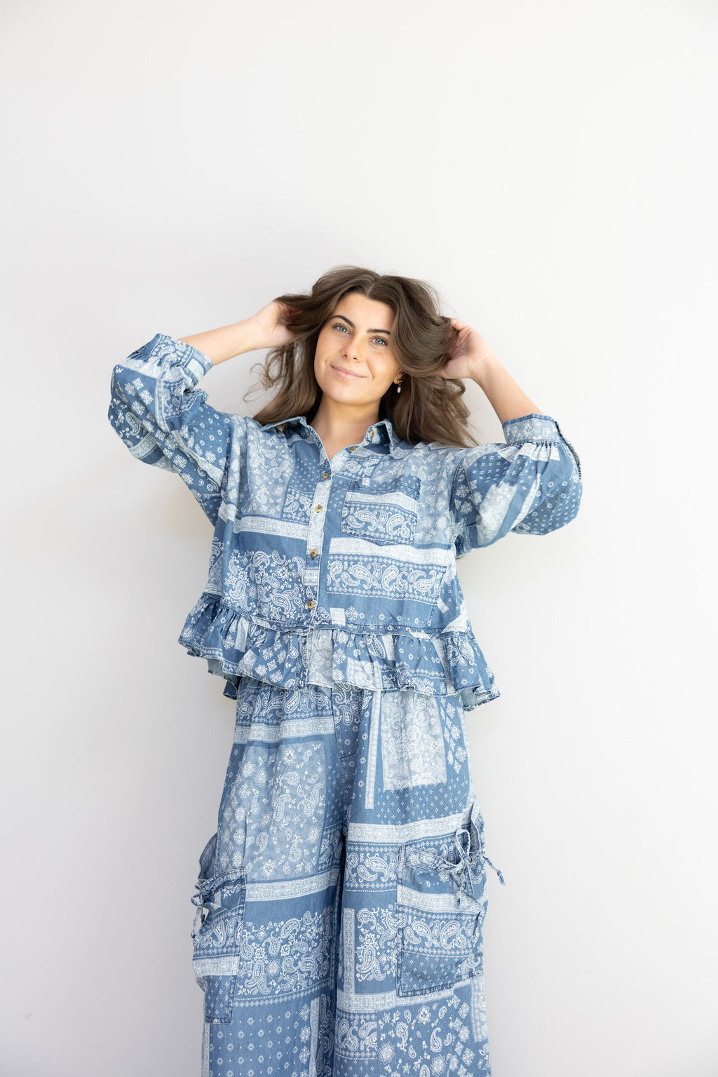 Paisley Patchwork Pants
