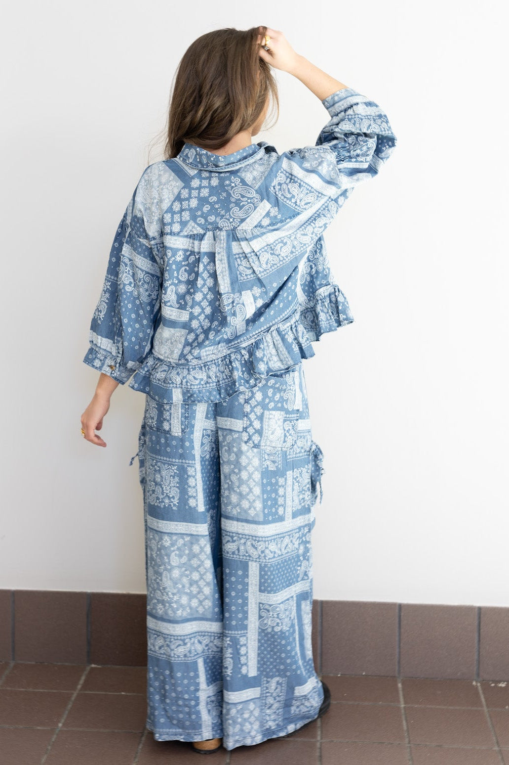 Paisley Patchwork Pants